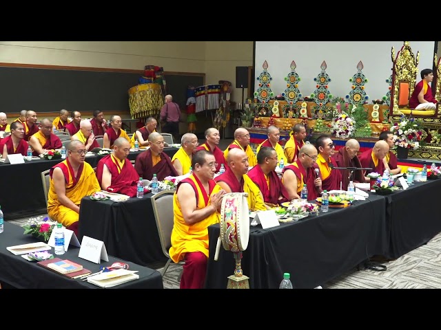 3rd North American Sakya World Peace Monlam. Day-1 Afternoon Session