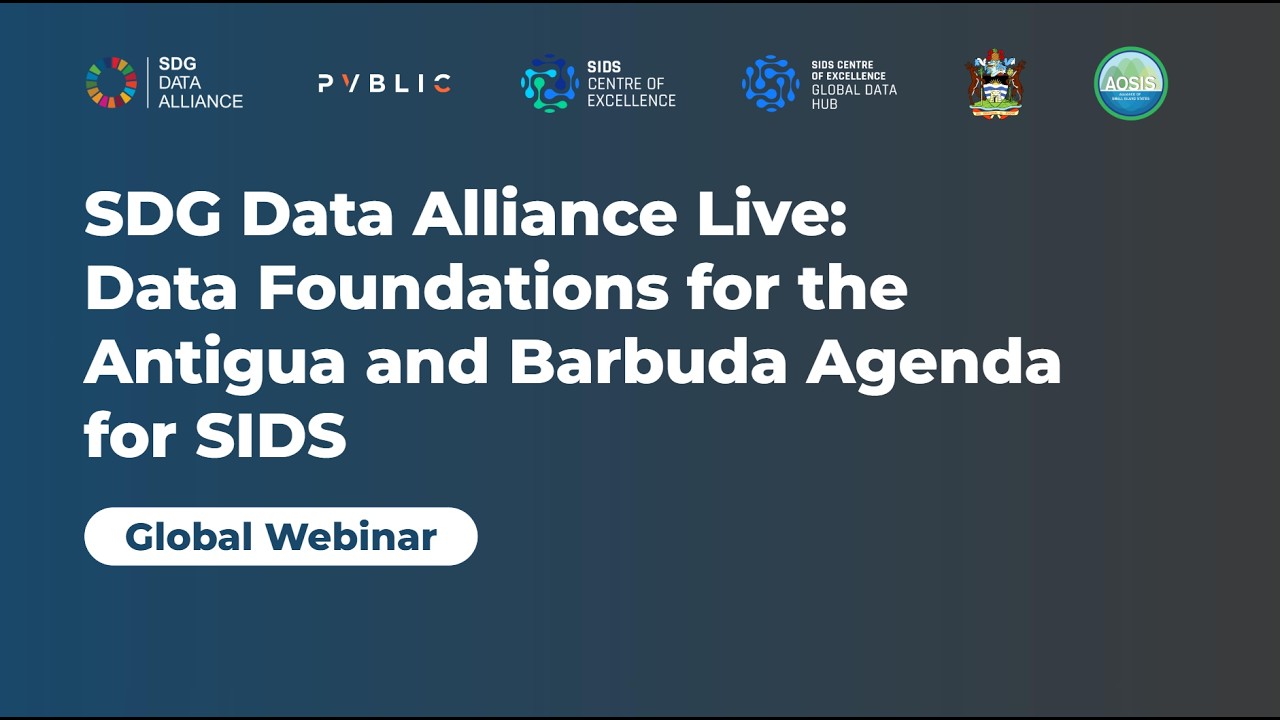 Building the Data Foundations for the Antigua and Barbuda Agenda for SIDS: A Strategic Dialogue Through the SDG Data Alliance