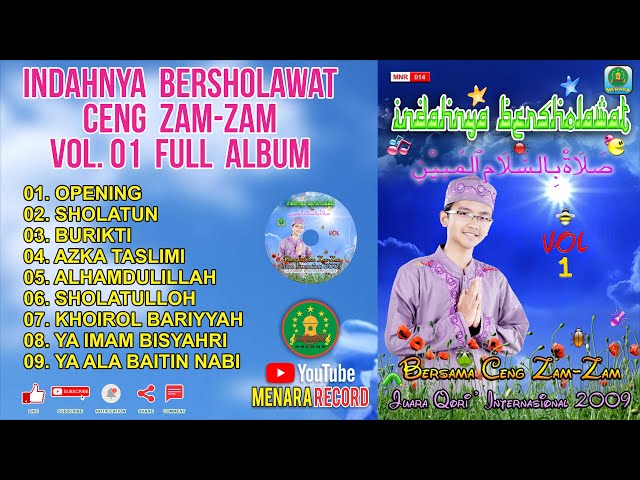 Indahnya Bersholawat Ceng Zam-Zam Vol. 01 FULL ALBUM MENARA RECORD class=