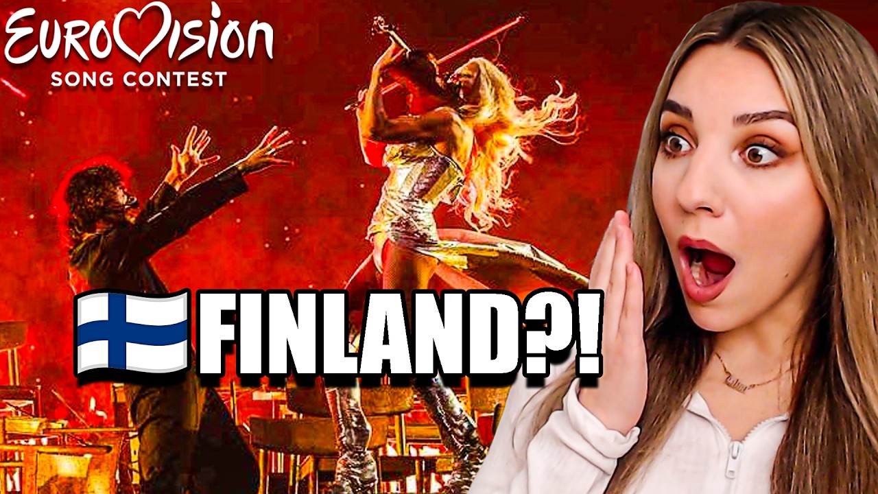 REACTING TO FINLAND EUROVISION 2026 🇫🇮 | LINDA LAMPENIUS x PETE PARKKONEN - LIEKINHEITIN