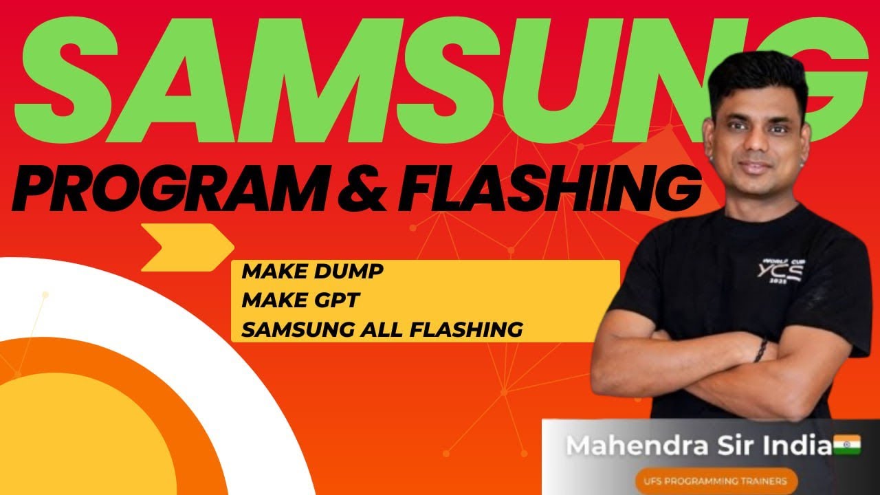 Samsung eMMc UFS Programming Make Dump & Flashing Process with Flash 64 Box !! 