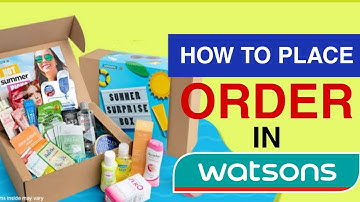How to ORDER IN WATSONS APP | WITH DISCOUNT and VOUCHER | Step by Step for Beginners