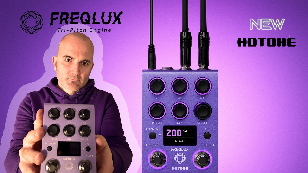 New Hotone Freqlux!! Tri Pitch Engine - YouTube
