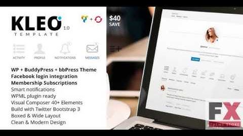 Preview KLEO Next level Premium WordPress Theme TForest