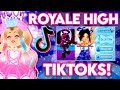 ROYALE HIGH TIKTOKS 2022 ⭐️ Roblox Royale High Popular TikTok Compliation Reaction