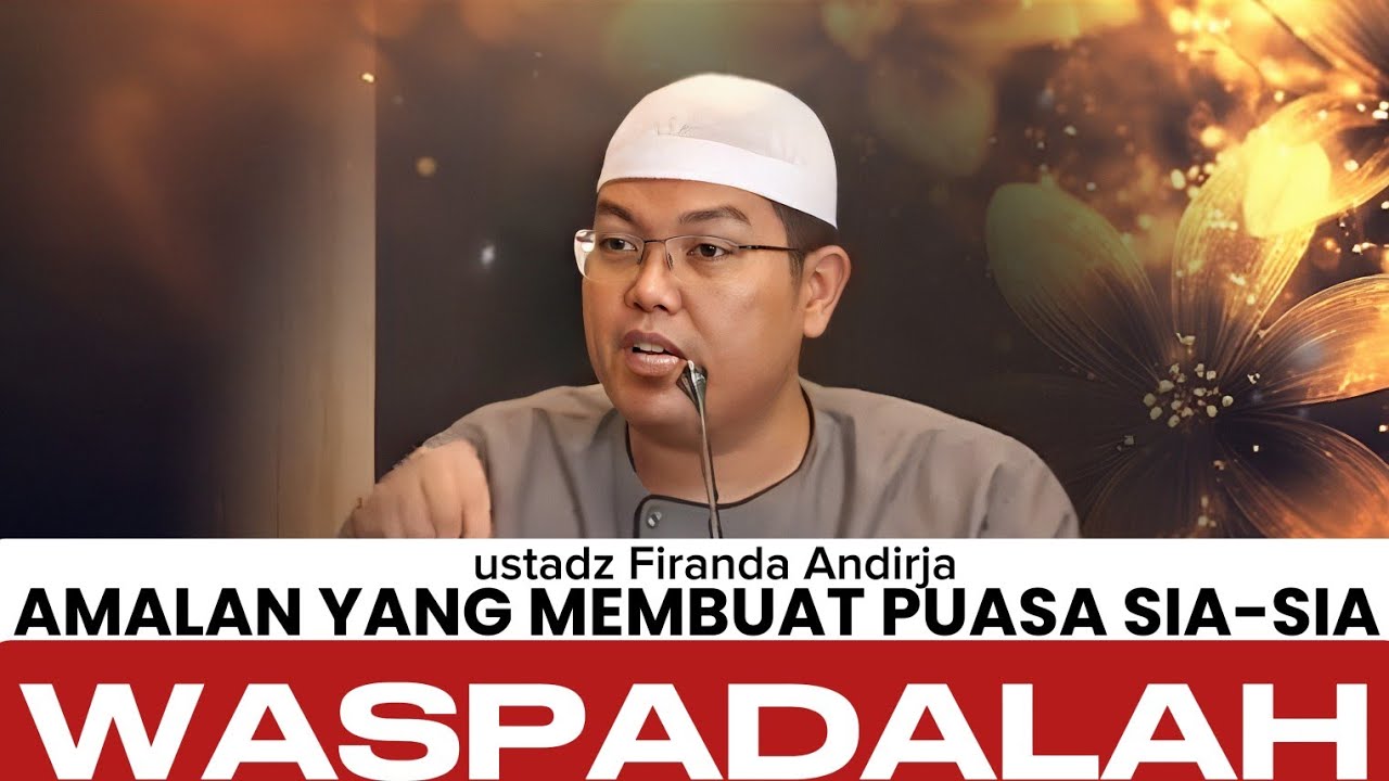 Persiapan Terpenting Menyambut Bulan Ramadhan - ustadz Firanda Andirja 
