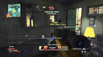 MW3 Barrett .50 cal triple kill feed