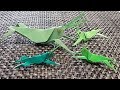 kimie gangiの折り紙教室「トノサマバッタ」grasshopper origami