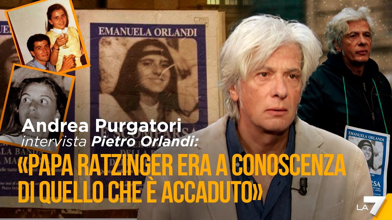 Caso Orlandi, parla il fratello Pietro: le ultime rivelazioni nell'intervista di Andrea Purgatori