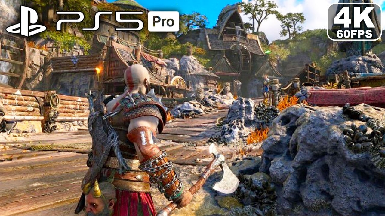 God Of War Ragnarok PS5 PRO Gameplay 4K 60FPS - YouTube