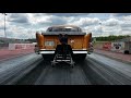 The 57 on a pass at Quaker raceway testing