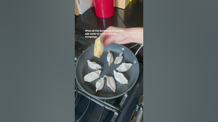 How to cook frozen dumplings. #shorts
