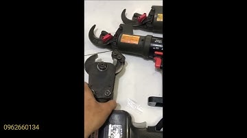 Thanh Lý Máy Cắt Cáp Pin nati 9,6V,máy cắt cáp izumi nhông và thủy lực 14,4V