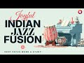 Indian Instrumental Percussive Fusion Unmeasured Sparks Tabla Acoustic Piano Deep Work Music 