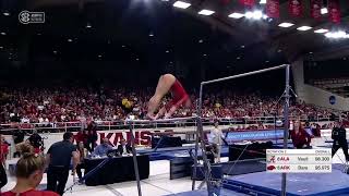 Norah Flatley Bars Arkansas Vs Alabama 2023 9.900