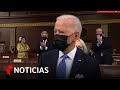 EN VIVO: Vea en español el primer mensaje de Biden ante el Congreso | Noticias Telemundo