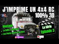 4x4 RC imprimé en 3D ! Episode 3 / Debut du montage !
