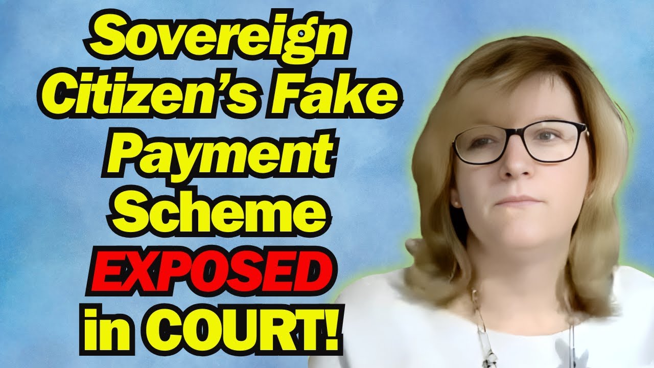 Sovereign Citizen Refuses to Pay Rent Then Tries THIS in Court