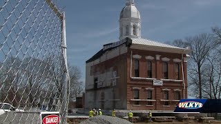 Movement of Oldham County Courthouse pushed back a day