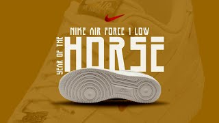 Nike Af1 Low Year Of The Horse 2026 Early Preview Materials, Design & Release Date