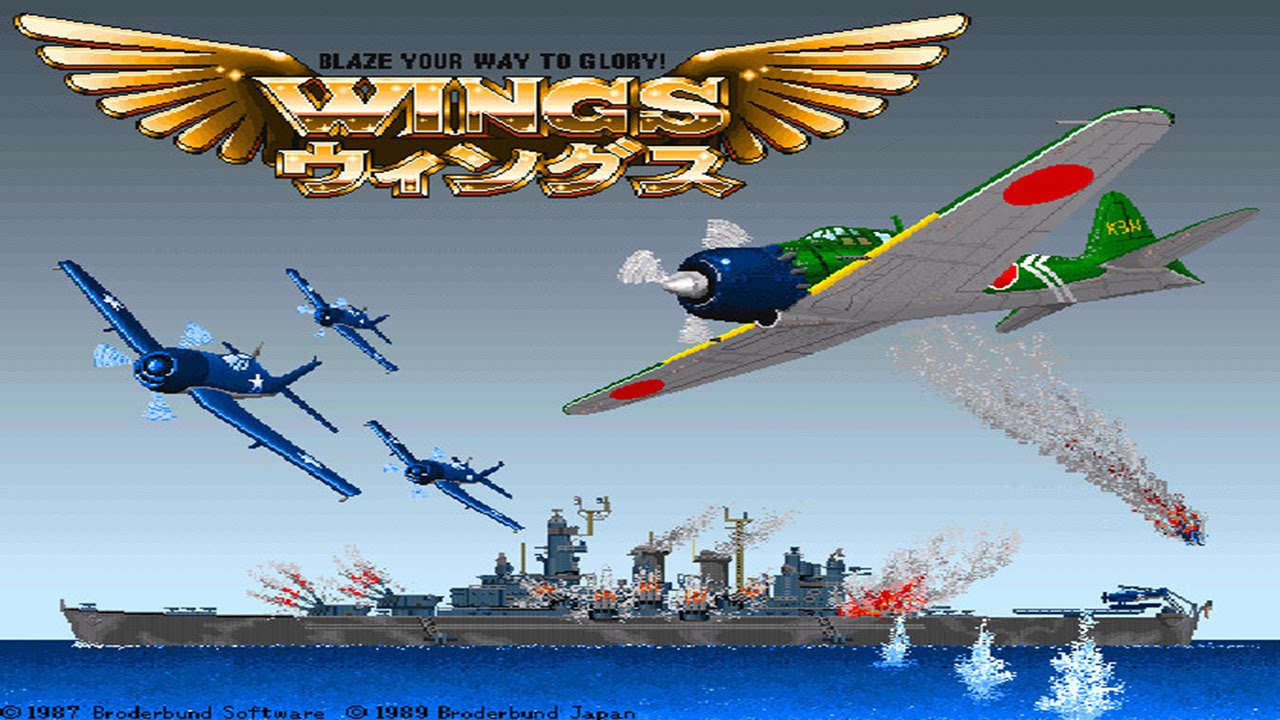 X68000 Wings】ウィングス♯02. Level 下士官・第2次攻撃 - YouTube