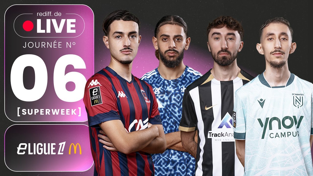 eLigue 1 McDonald's 2026 - 6ème Journée - Jour n°2 - CF63 VS RCSA / ANGERS SCO VS FC NANTES