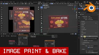 Image Painting & Baking  | Intro to Projection Mapping in Blender p3