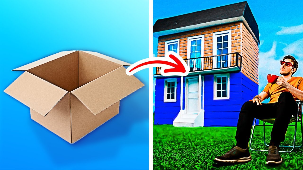 3 Amazing DIY Miniature House Models