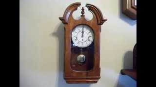 Vintage Sligh Westminster Chime Wall Clock