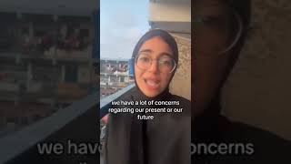 Listen to the devastating plea for help of Hiba the medical student from Gaza! #freepalestine 🍉🇵🇸🍉🇵🇸