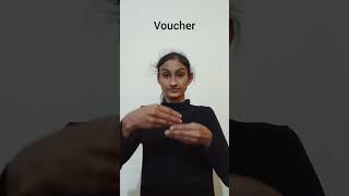 Voucher #indiasignlanguage #englishwords #searchengineoptimization #voucher