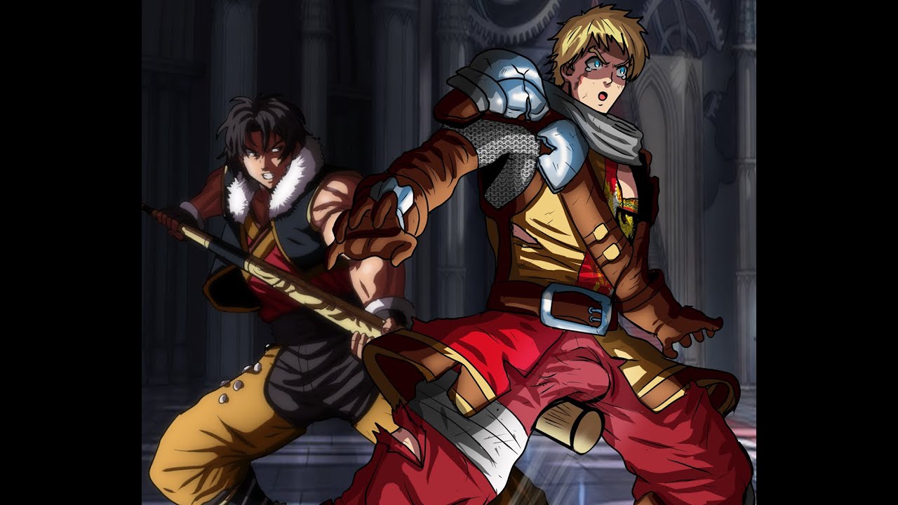 [Maleryona] Various ryona moves on Siegfried and Kilik in Soul Calibur III