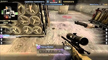 CS:GO | 1v3 Retake B-Site Cache - MAG-7 + Insane AWP Flick!