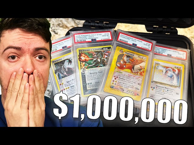 My $1 Million Dollar Pokemon Card Collection (My Top Rarest Cards) - YouTube