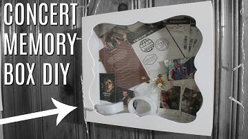 DIY: Concert Memory Box (Shadowbox)
