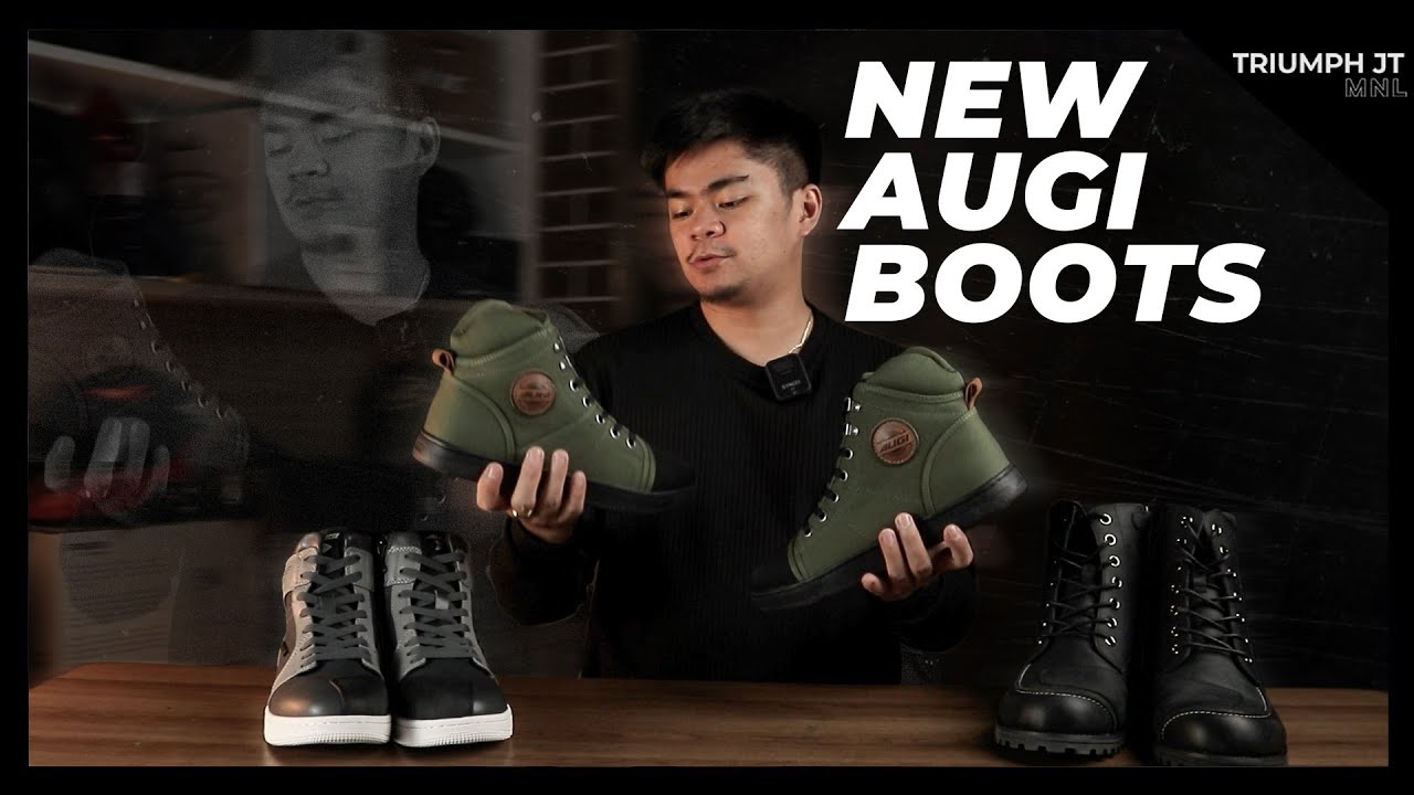 NEW AUGI RIDING BOOTS! | Add new style on your rides! - YouTube