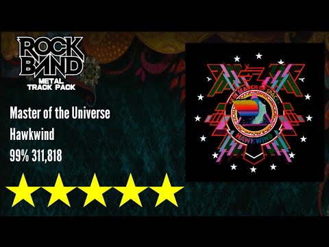 Rock Band Metal Track Pack 4/20 - "Master of the Universe" EXPERT 99% {311,818)