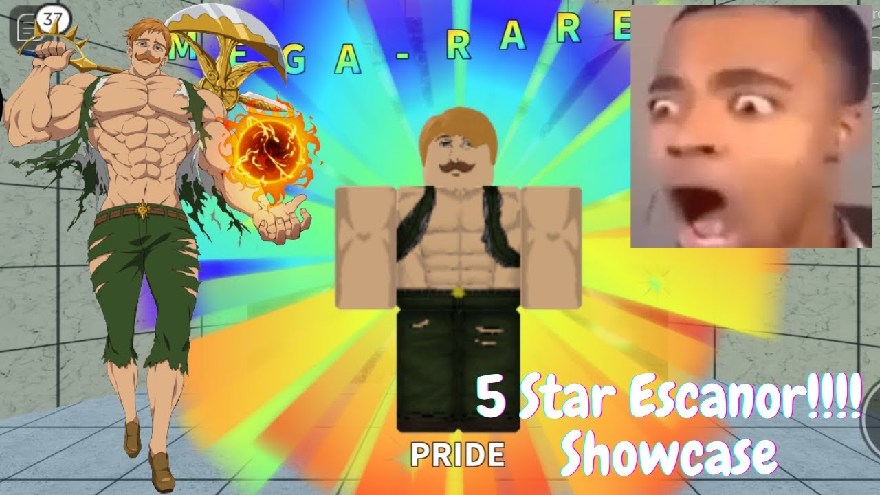 Evolution 6 star Escanor (The One) [Divine Pride (Peak), All Star Tower  Defense
