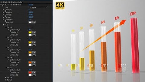 3D Chart - Toolkit After Effects Templates