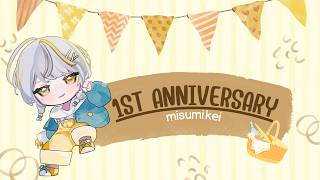 【 1周年記念 】準備間に合ってないけどとりあえず祝っとくか【#新人Vtuber/三角けい】