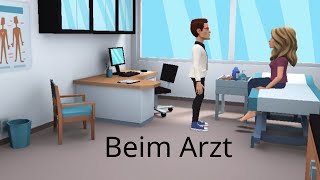 Conversation at the Doctor (Dialog A1) / At the Doctor (German Conversation)