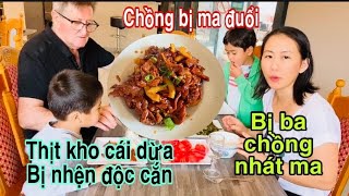 Ăn thịt kho cái dừa/bị nhện cắn/kể chuyện chồng bị ma đuổi/Cuộc sống pháp/Ẩm thực miền tây Việt Nam