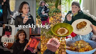 cozy fall cooking + baking, running, &amp; my november tbr 🍂📚🍎