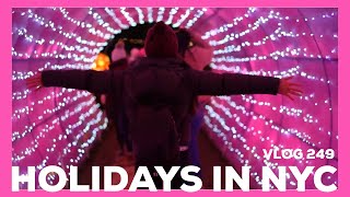 CHRISTMAS IN NYC. VLOG 249
