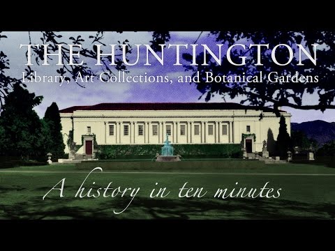 Vidéo: The Huntington Library, Art Collections and Botanical Gardens