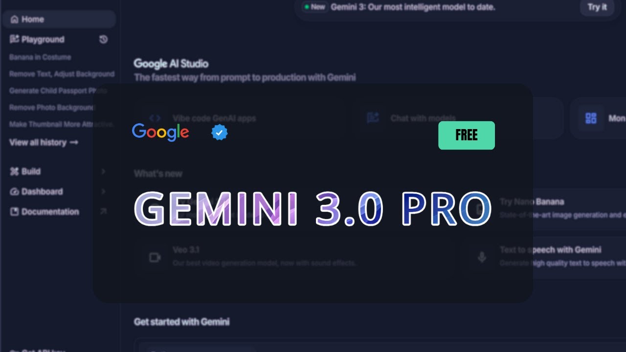 Gemini 3.0 Pro: The Best Free LLM with Native Coding Agent