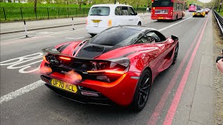 SUPERCARS IN LONDON | MCLAREN 720S LAUNCH CONTROL by SupercarsMT888 426 views 3 weeks ago 9 minutes, 4 seconds