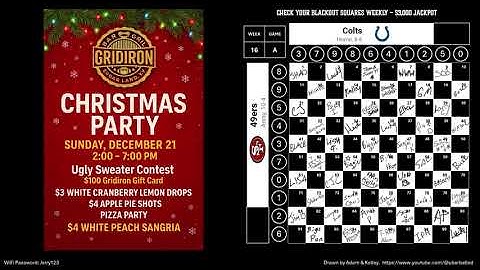 Gridiron Specials and Squares