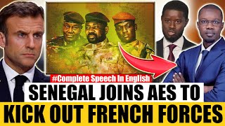 IT’S HAPPENING! Senegal Joins AES Countries to Shutdown France’s Military Bases In The Country.