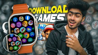 How To Download Games In T800/T900 Ultra Smart Watch🔥😱| Install Games in DZ09/T800 Ultra Smartwatch screenshot 1